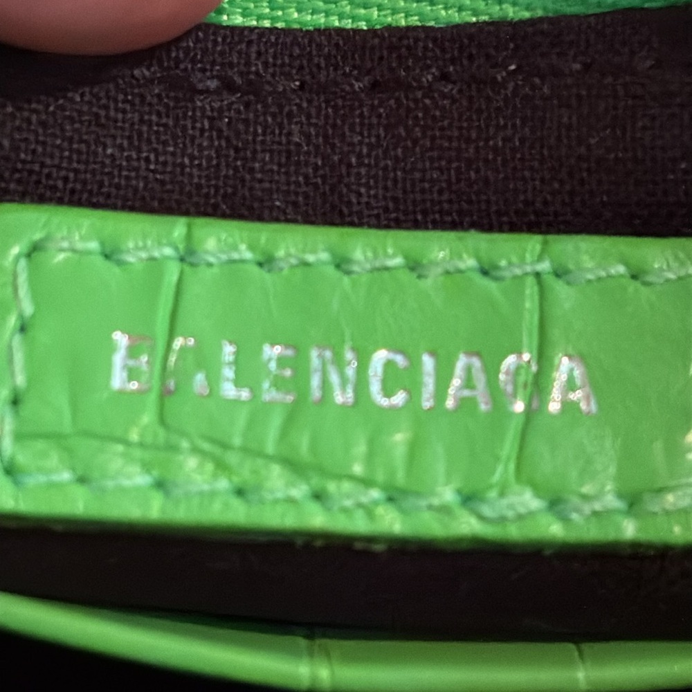 Balenciaga Le Cagole Mini Bag in Acid Green - Picture 13 of 16